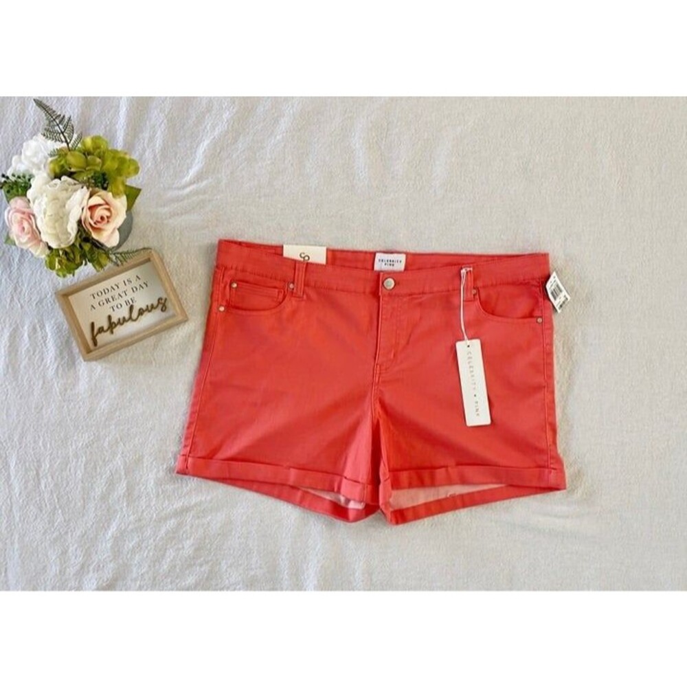NWT Celebrity Pink. Coral shorts. Size 24. New with tags.